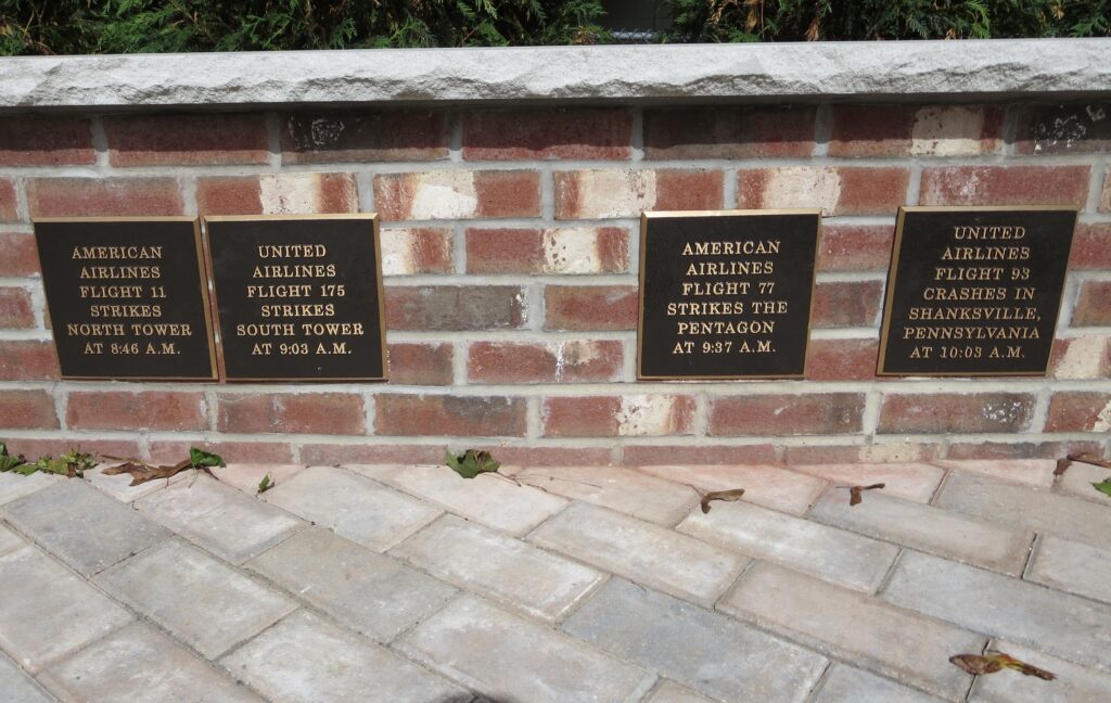 HAMPTON SEPTEMBER 11, 2001 MEMORIAL WALL