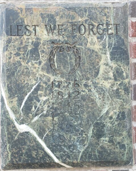 WOODVILLE WORLD WAR MEMORIAL STONE