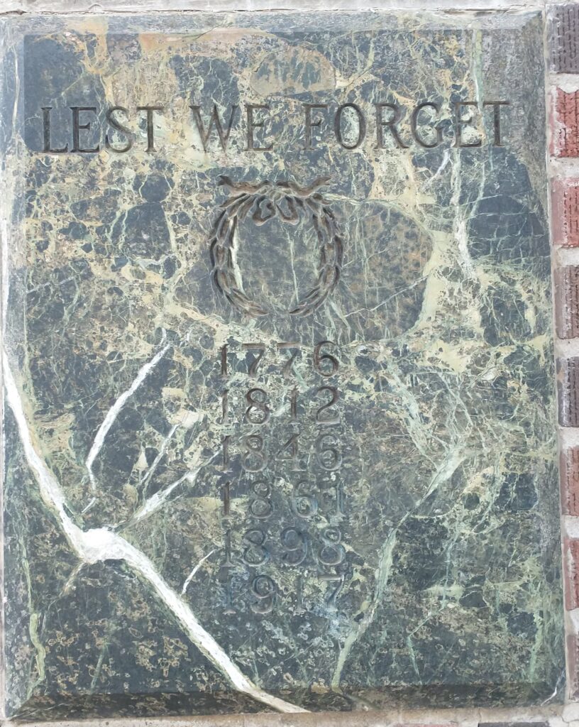 WOODVILLE WORLD WAR MEMORIAL STONE