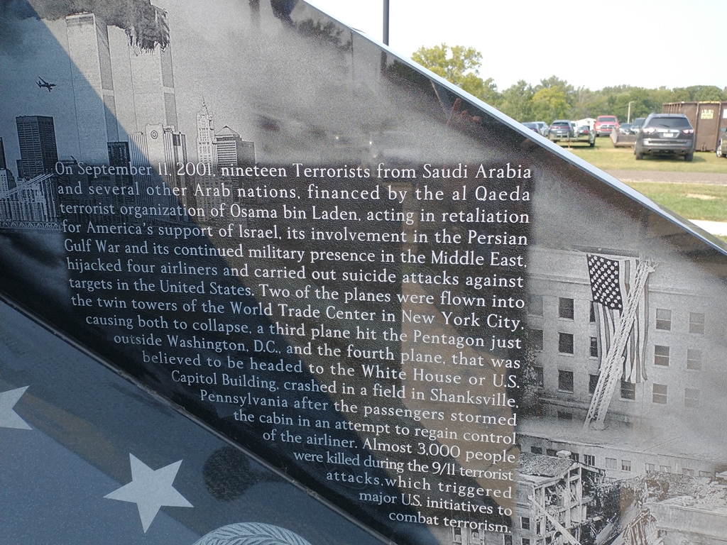 WILLIAMS COUNTY PERSIAN GULF WAR NARRATIVE MEMORIAL STONE C