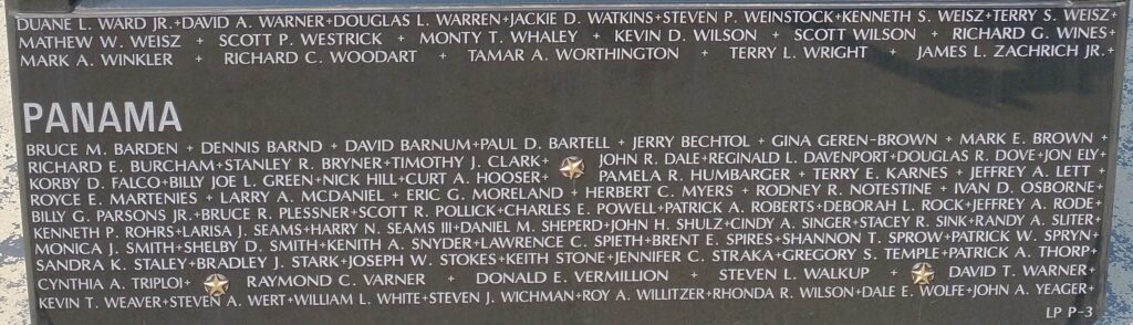 WILLIAMS COUNTY COLD WAR NARRATIVE MEMORIAL STONE D