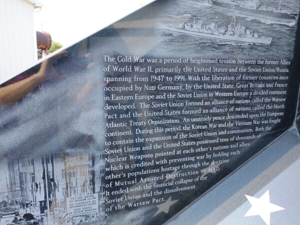 WILLIAMS COUNTY COLD WAR NARRATIVE MEMORIAL STONE B