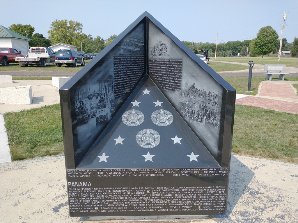 WILLIAMS COUNTY COLD WAR NARRATIVE MEMORIAL STONE A