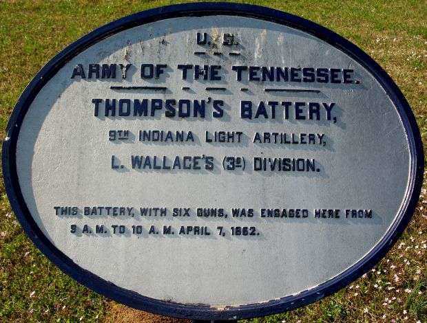 THOMPSON’S BATTERY MEMORIAL PLAQUE II