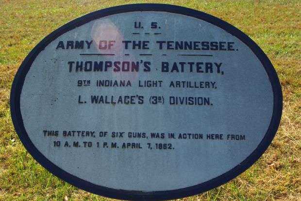 THOMPSON’S BATTERY MEMORIAL PLAQUE I