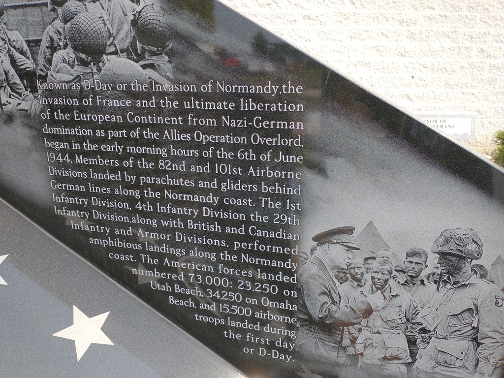 WILLIAMS COUNTY WORLD WAR II NARRATIVE MEMORIAL STONE O