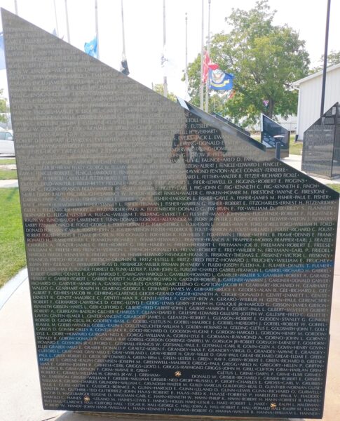 WILLIAMS COUNTY WORLD WAR II NARRATIVE MEMORIAL STONE K