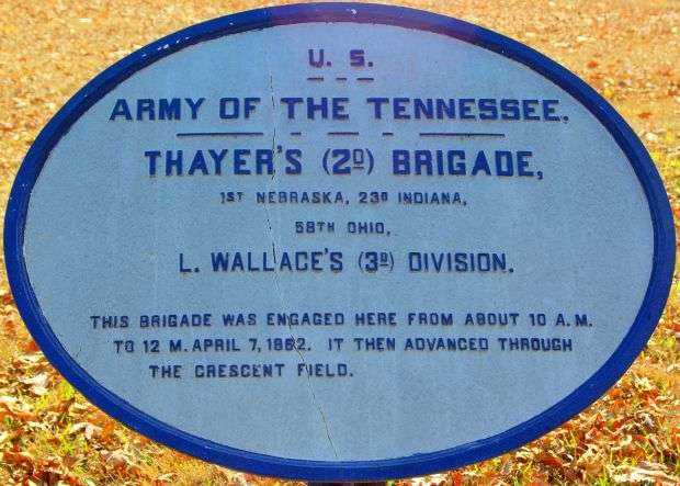 THAYER’S 2D BRIGADE MEMORIAL PLAQUE I