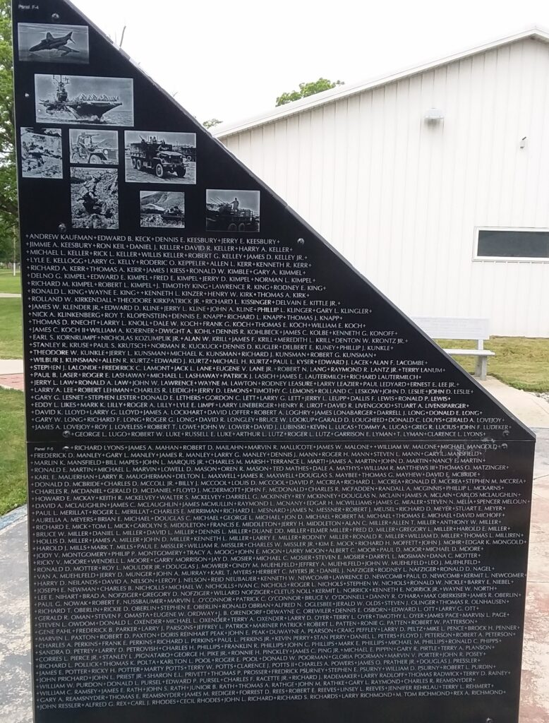 WILLIAMS COUNTY VIETNAM WAR MEMORIAL STONE G