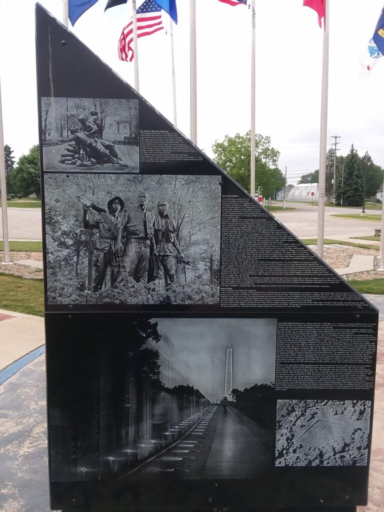 WILLIAMS COUNTY VIETNAM WAR MEMORIAL STONE C