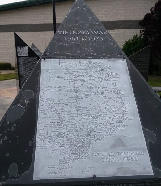 WILLIAMS COUNTY VIETNAM WAR MEMORIAL STONE A