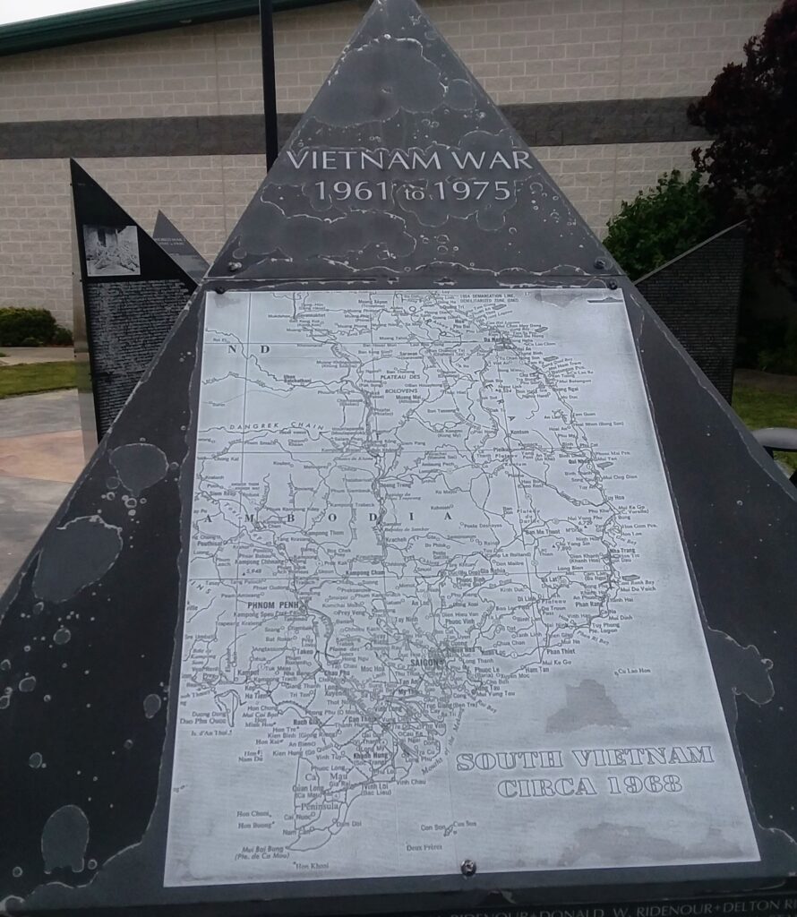 WILLIAMS COUNTY VIETNAM WAR MEMORIAL STONE A