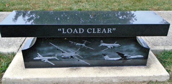 CMSGT BILL CANNON MEMORIAL BENCH BACK