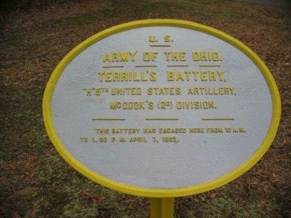 TERRILL’S BATTERY MEMORIAL PLAQUE I