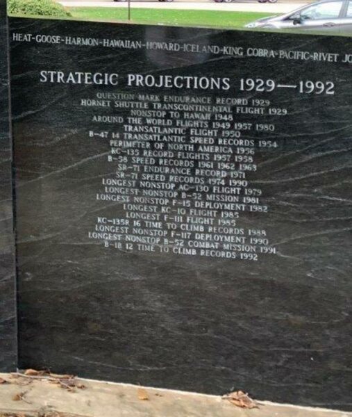 AIR REFUELING MEMORIAL STONE C