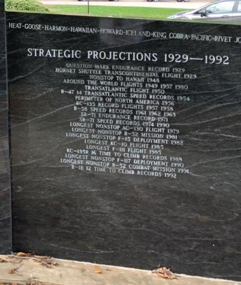AIR REFUELING MEMORIAL STONE C