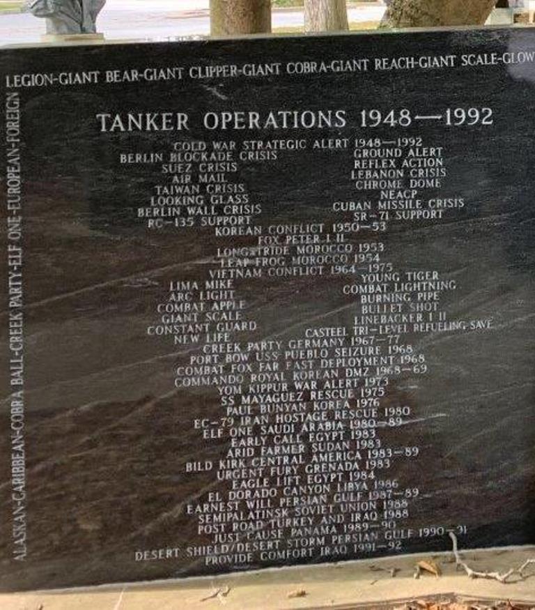 AIR REFUELING MEMORIAL STONE B