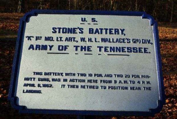 STONE’S BATTERY MEMORIAL PLAQUE II