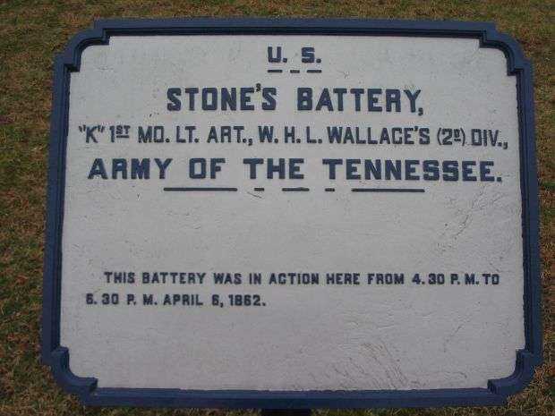 STONE’S BATTERY MEMORIAL PLAQUE I