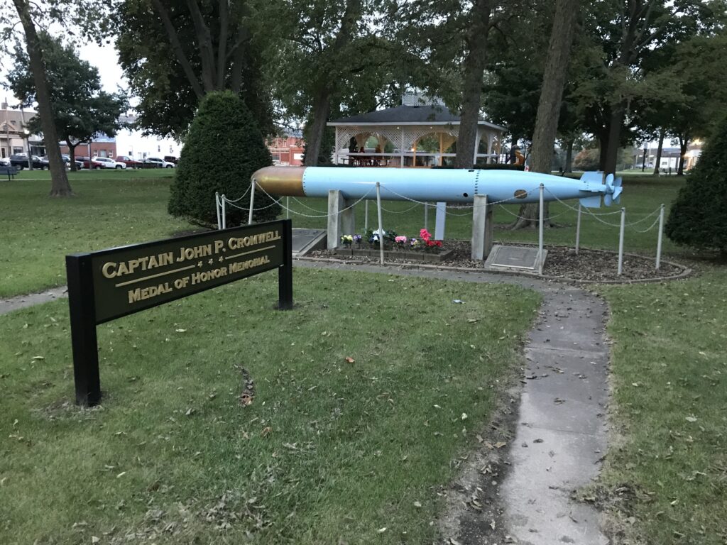 CAPTAIN JOHN P. CROMWELL MEDAL OF HONOR MEMORIAL