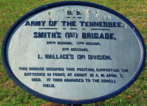 SMITH’S 1ST BRIGADE MEMORIAL PLAQUE II