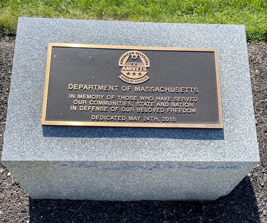 MASSACHUSETTS NATIOANL CEMETERY AMVETS DEPARTMENT OF MASSACHUSETTS MEMORIAL