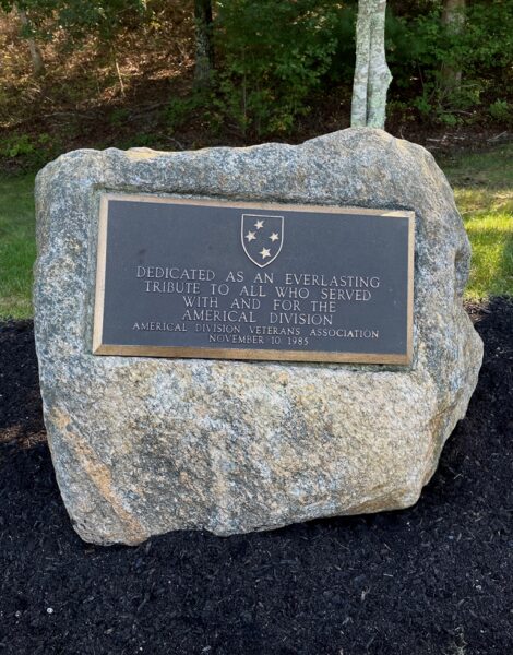 MASSACHUSETTS NATIONAL CEMETERY AMERICAL DIVISION WAR MEMORIAL