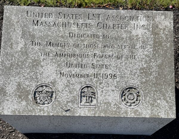 MASSACHUSETTS NATIONAL CEMETERY THE AMPHIBIOUS FORCES WAR MEMORIAL