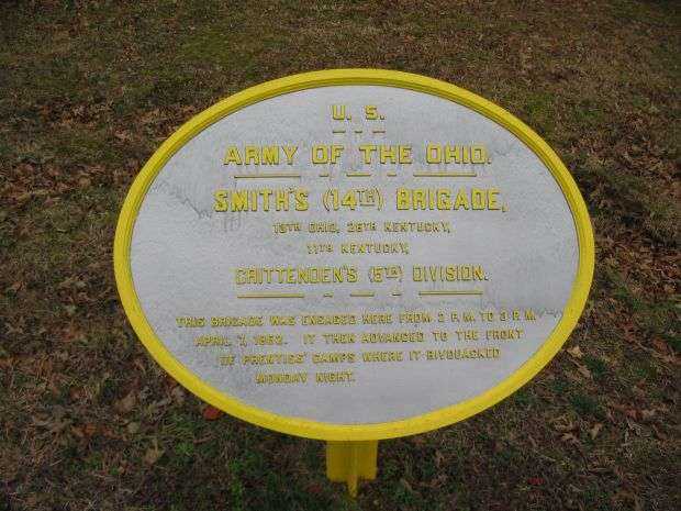 SMITH’S 14TH BRIGADE MEMORIAL PLAQUE I
