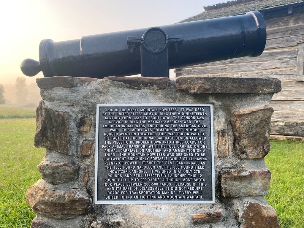 M1841 MOUNTAIN HOWITZER WAR MEMORIAL