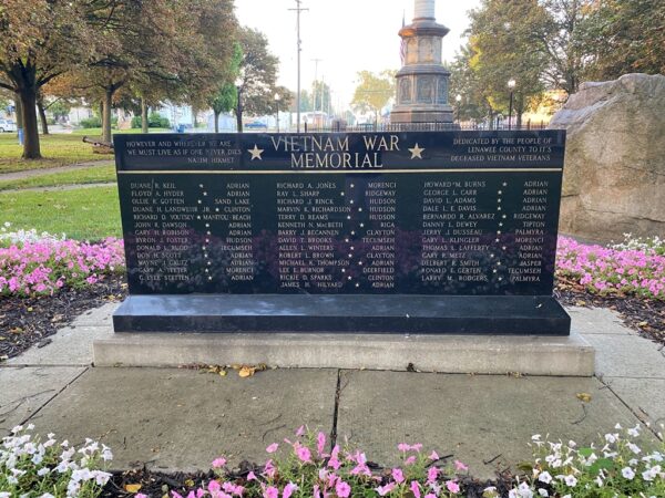 LENAWEE COUNTY VIETNAM WAR MEMORIAL