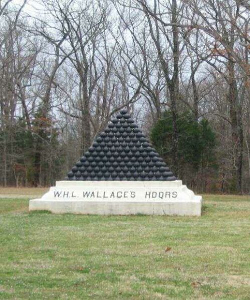 W.H.L. WALLACE’S HEADQUARTERS MEMORIAL