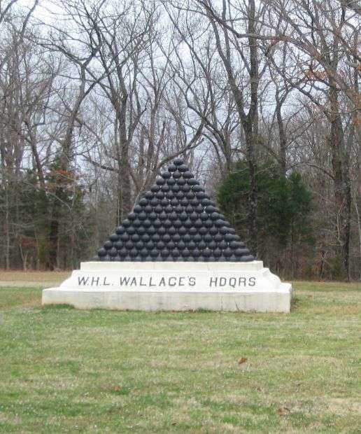 W.H.L. WALLACE’S HEADQUARTERS MEMORIAL
