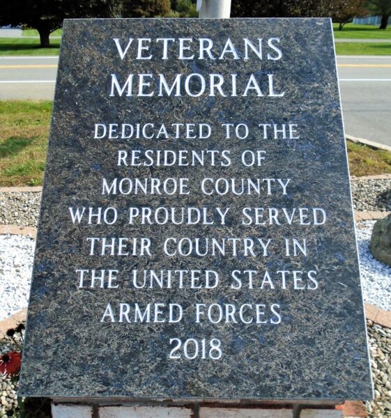 MONROE COUNTY ARMED FORCES VETERANS MEMORIAL