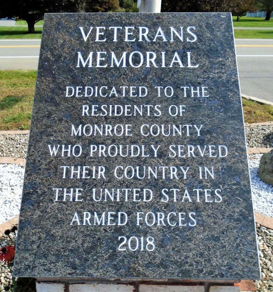 MONROE COUNTY ARMED FORCES VETERANS MEMORIAL