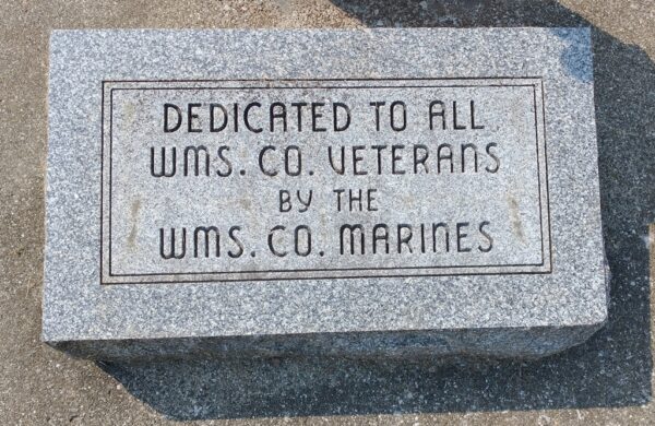WMS. CO.ALL VETERANS MEMORIAL