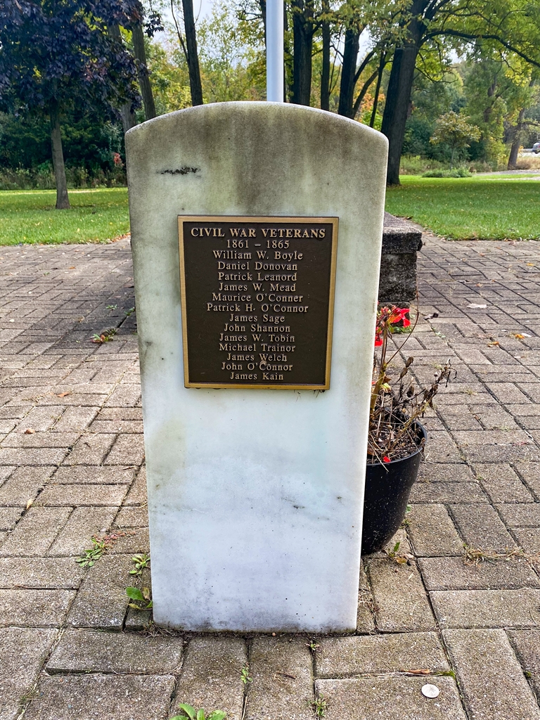 ST. PATRICK’S CEMETERY CIVIL WAR MEMORIAL