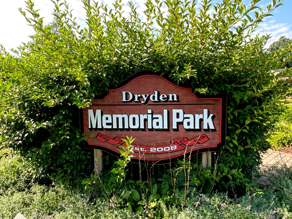DRYDEN MEMORIAL PARK MARKER