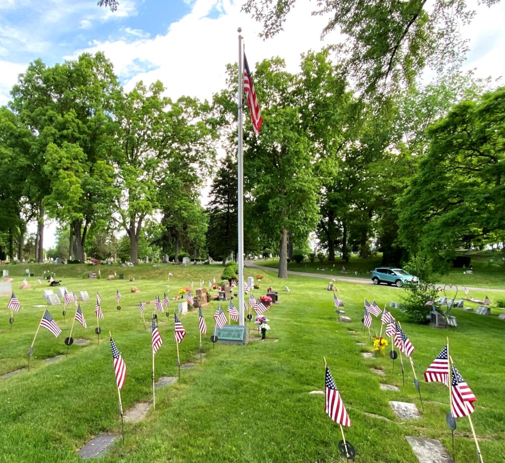 DEVEREAUX POST 141 DEPARTED COMRADES MEMORIAL FLAGPOLE