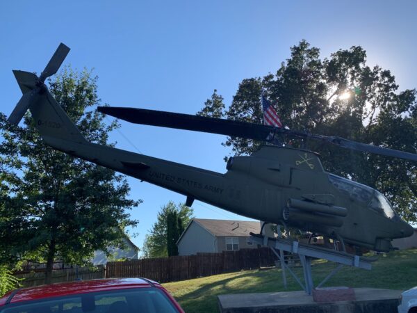 VFW POST 5077 AH1G COBRA GUNSHIP MEMORIAL