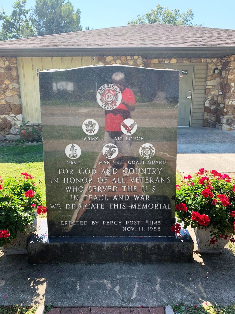 PERCY POST #1145 ALL VETERANS MEMORIAL