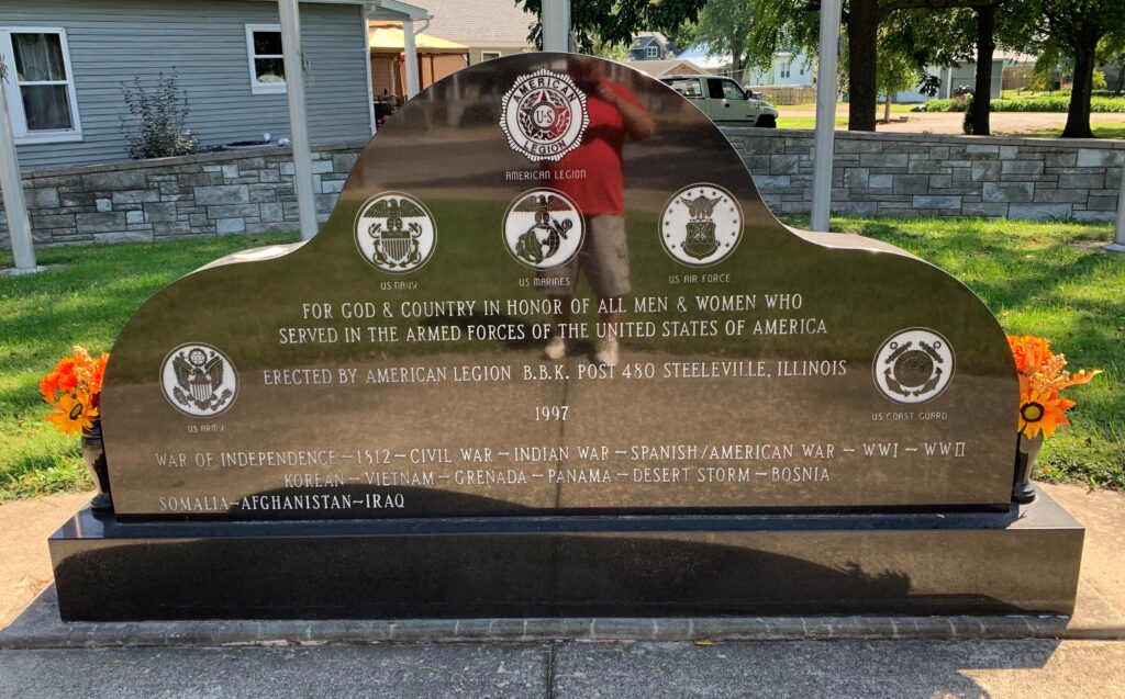 AMERICAN LEGION B.B.K. POST 480 WAR VETERANS MEMORIAL