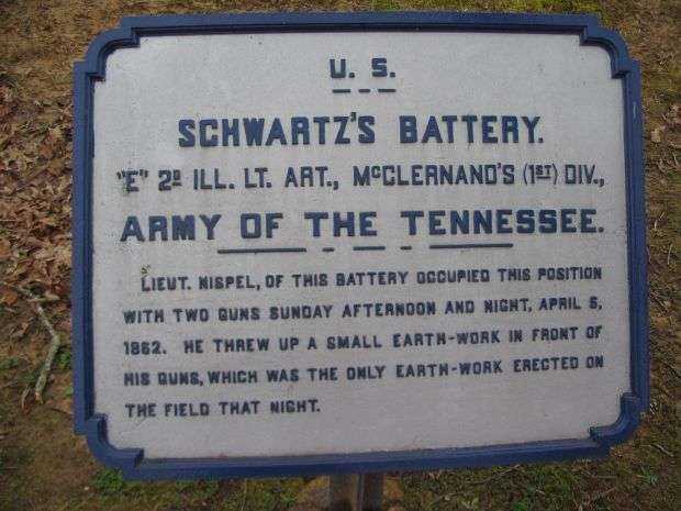 SCHWARTZ’S BATTERY MEMORIAL PLAQUE I