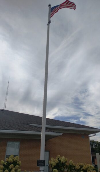 PAUL M. YOKE VETERANS MEMORIAL FLAGPOLE