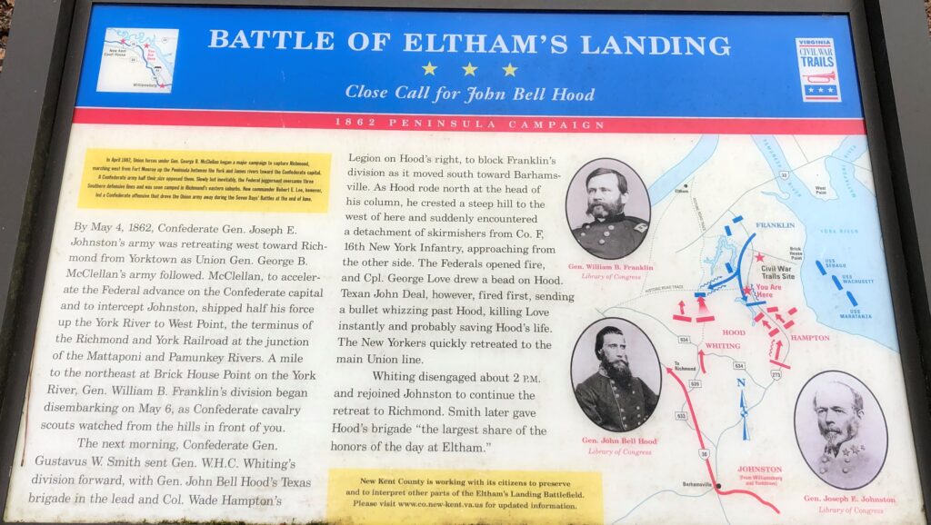 BATTLE OF ELTHAM’S LANDING WAR MEMORIAL PANEL
