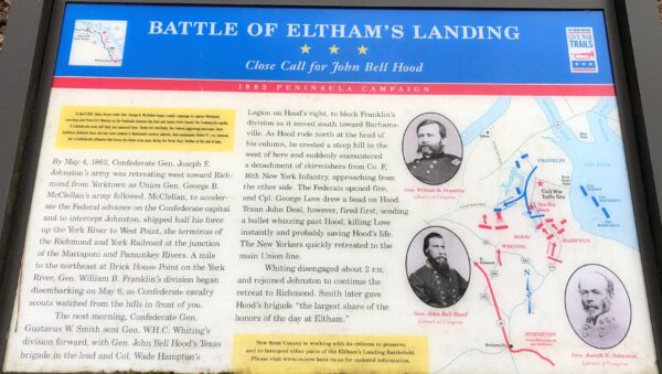 BATTLE OF ELTHAM’S LANDING WAR MEMORIAL PANEL