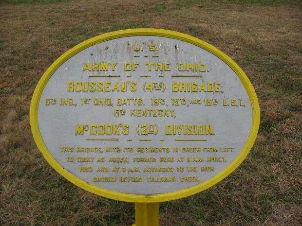 ROUSSEAU’S BRIGADE MEMORIAL PLAQUE I