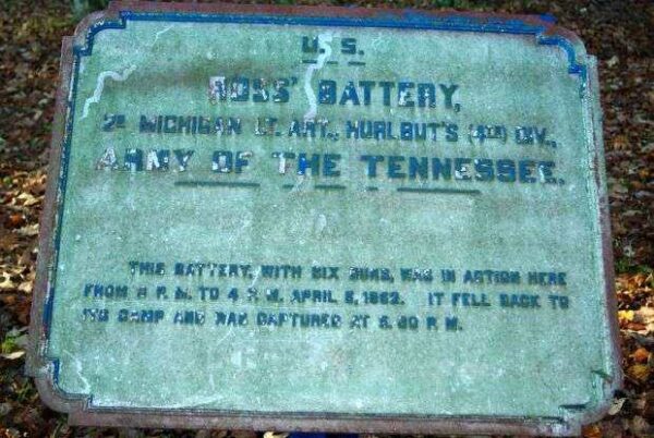 ROSS’ BATTERY MEMORIAL PLAQUE II