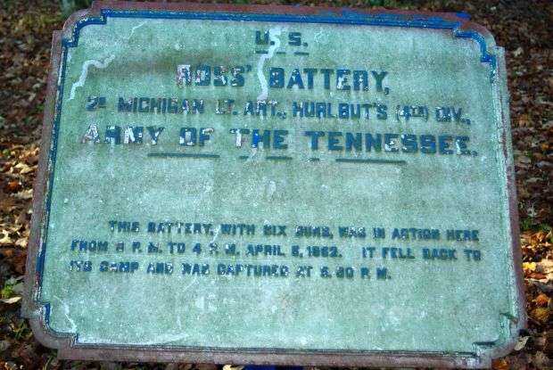 ROSS’ BATTERY MEMORIAL PLAQUE II