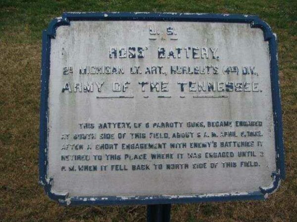 ROSS’ BATTERY MEMORIAL PLAQUE I